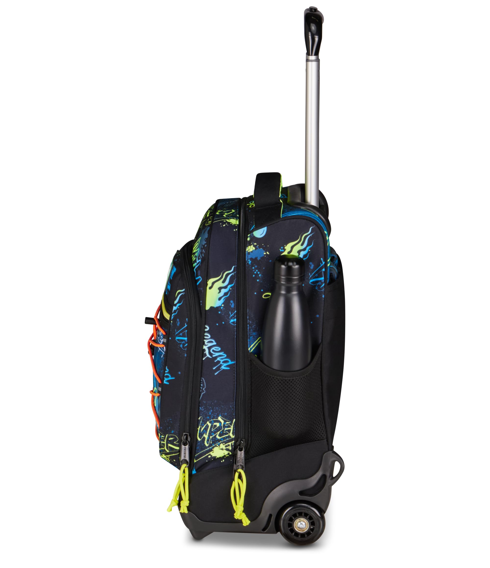 Mitama Zaino Trolley M-Power UrbanEvo, Spallacci a scomparsa, Bambini e Bambine, Tasca Porta Borraccia, Doppio uso, Maxi Capienza, blu