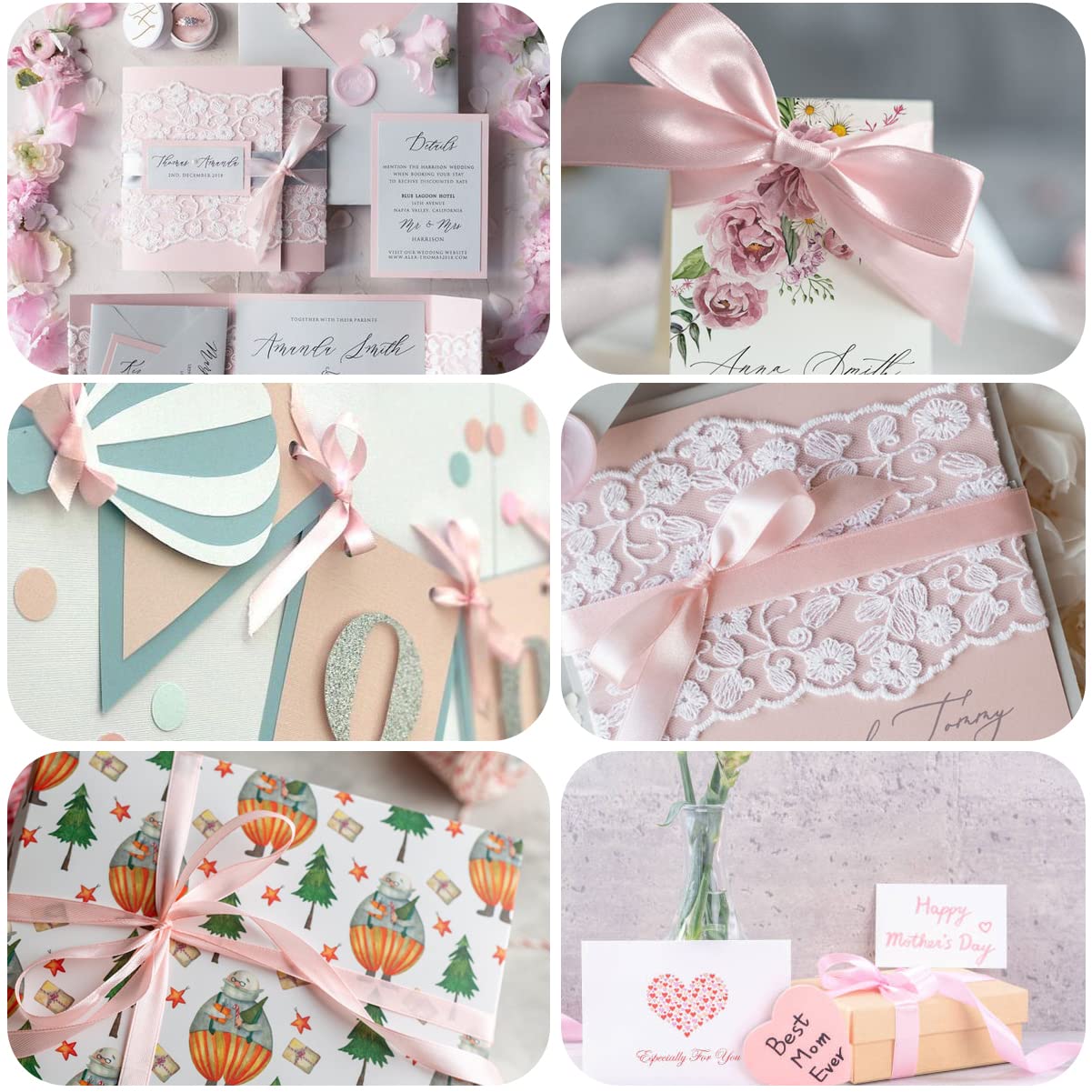 Nastro Di Raso 10mm X 23m - 54 Colori Per Regali, Matrimoni E Decorazioni | Poliestere Lucido - Foto 9