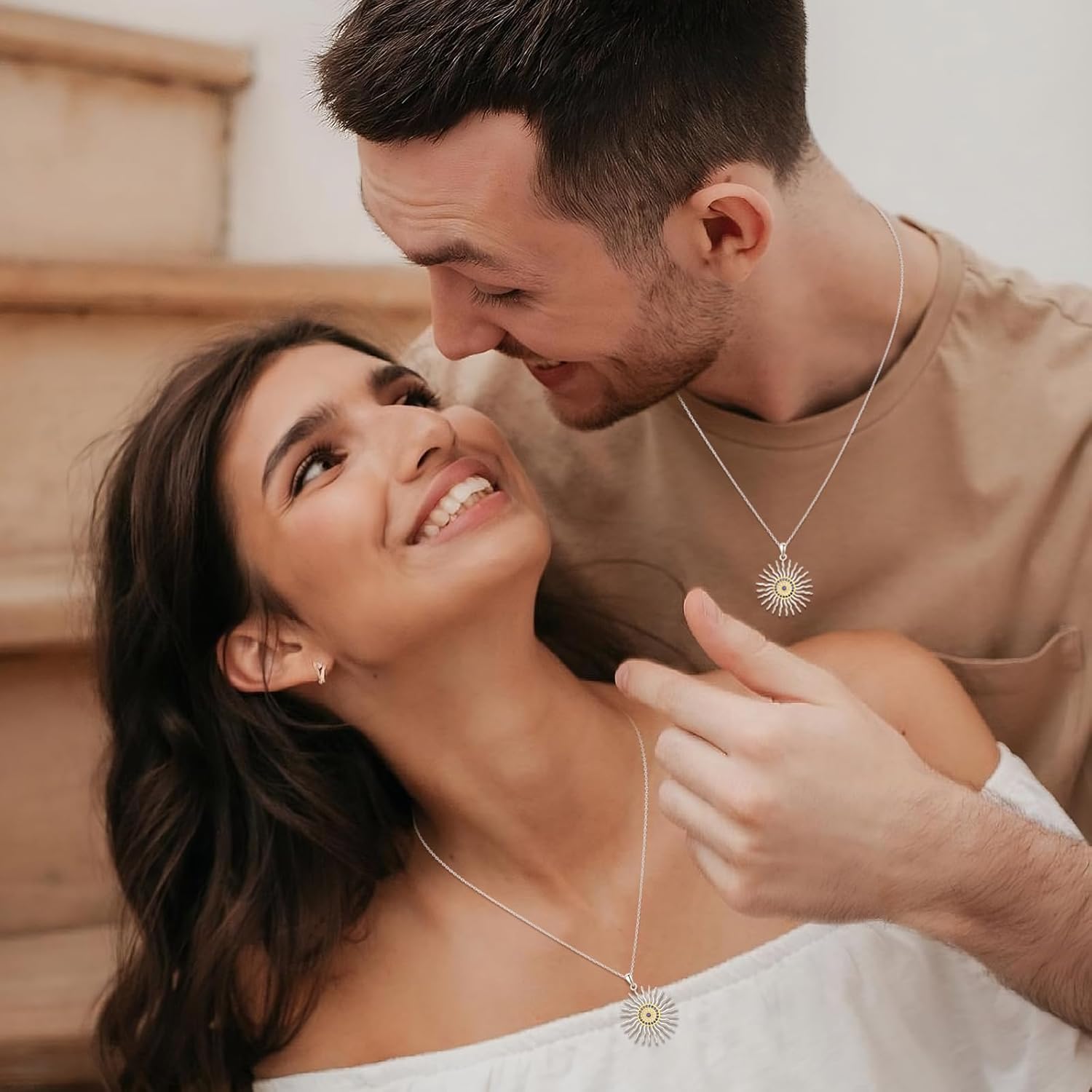 AENEAS Valentines Day Gifts for Women Her Evil Eye Necklace for Women 925 Sterling Silver Necklace Ojo Turco Trendy Jewelry Gifts for Women Wife - Image 5