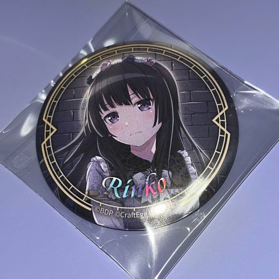 バンドリ gigo student 缶バッジ白金燐子