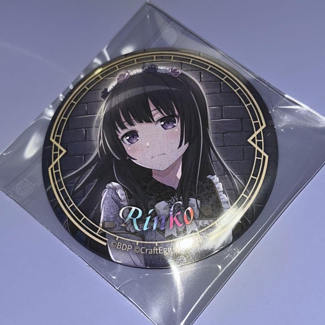 Amazon | Roselia Farbe 白金燐子 りんりん 缶バッジ バンドリ