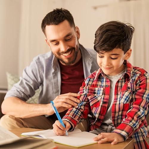 Miniatura 6 de 12 bolígrafos Zonon con citas inspiradoras, lápiz digital (stylus), mensajes motivacionales, de metal, tinta negra, alentadores (estilo Biblia,