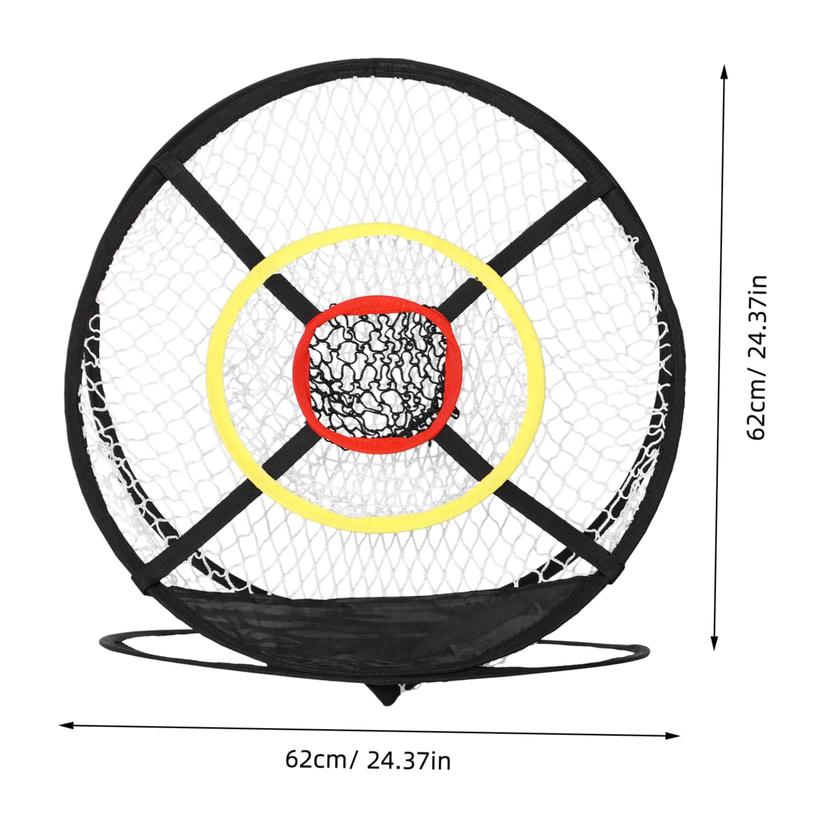 BESPORTBLE Golf Practice Net with Ball Return System Durable Golf Chipping Cage for Versatile Use Tennis Courts Easy to Store