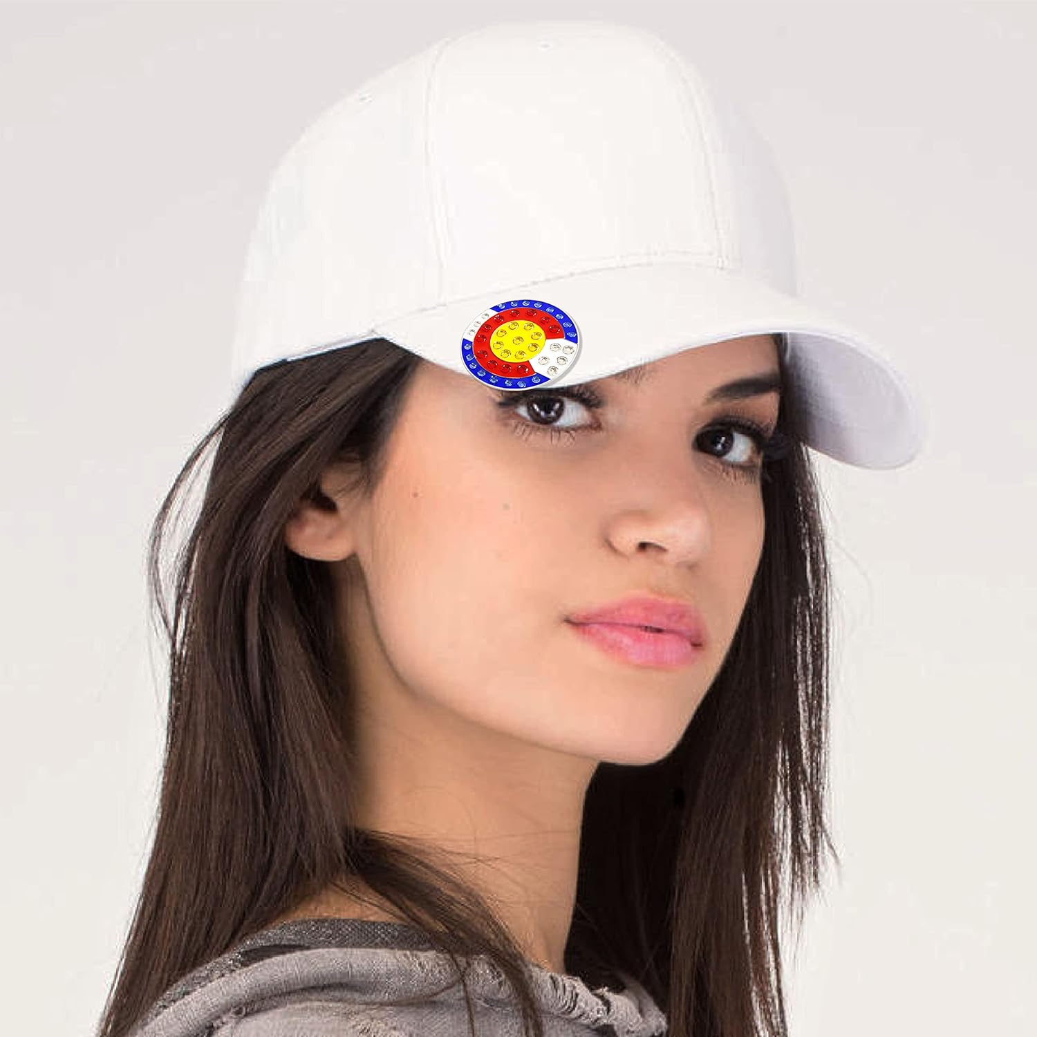 review Navika Colorado Flag Swarovski Crystal Ball Marker with Magnetic Hat Clip