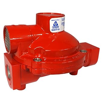 Cavagna Kosan 984HP-04 منظم البروبان المضغوط من المرحلة الأولى فائق الضغط 1/4 بوصة &times; 1/2 بوصة