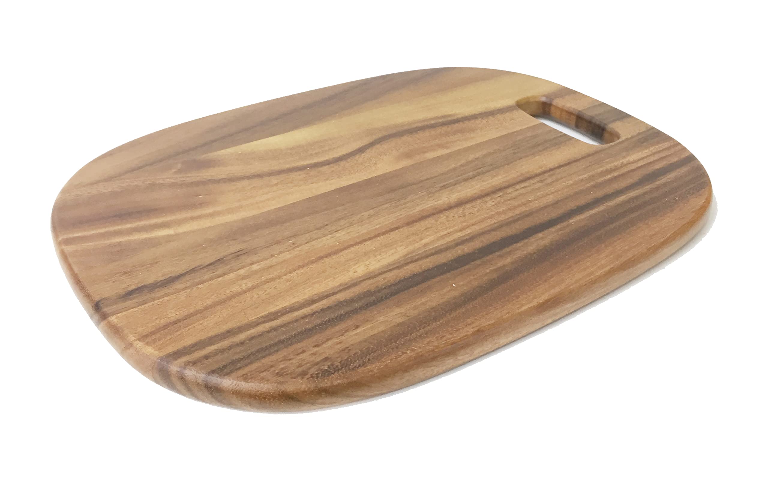 BLACKSTONE acacia wooden cutting board, wooden chooping board, with handle hole, cheese board, butcher block, for meat, bread and pizza - AC3626