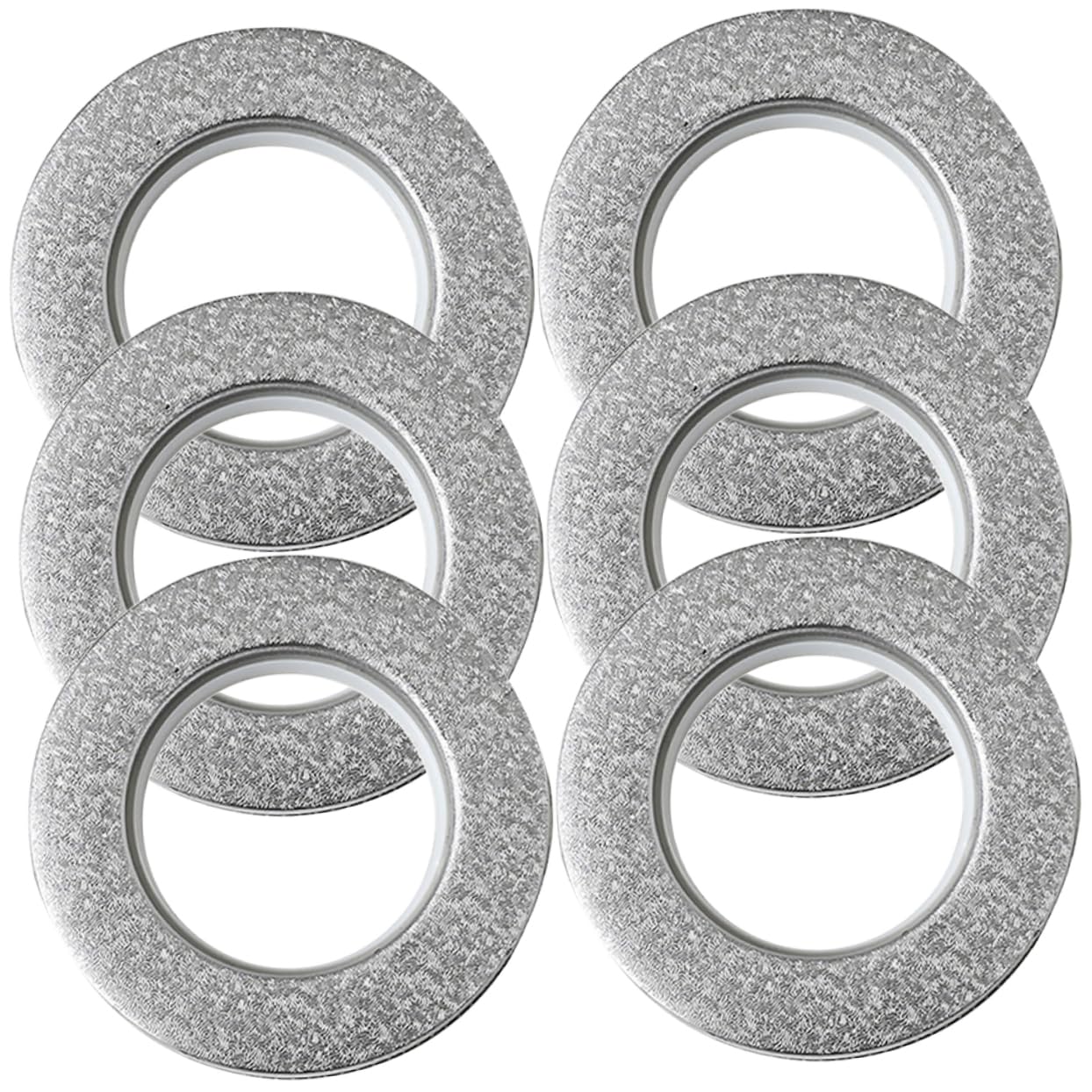 Alipis 30pièces Anneaux De Rideau Plastique Oeillets pour Rideaux Et Accessoires De Décoration Installation Facile sans Outils Compatible avec Et Fenêtres