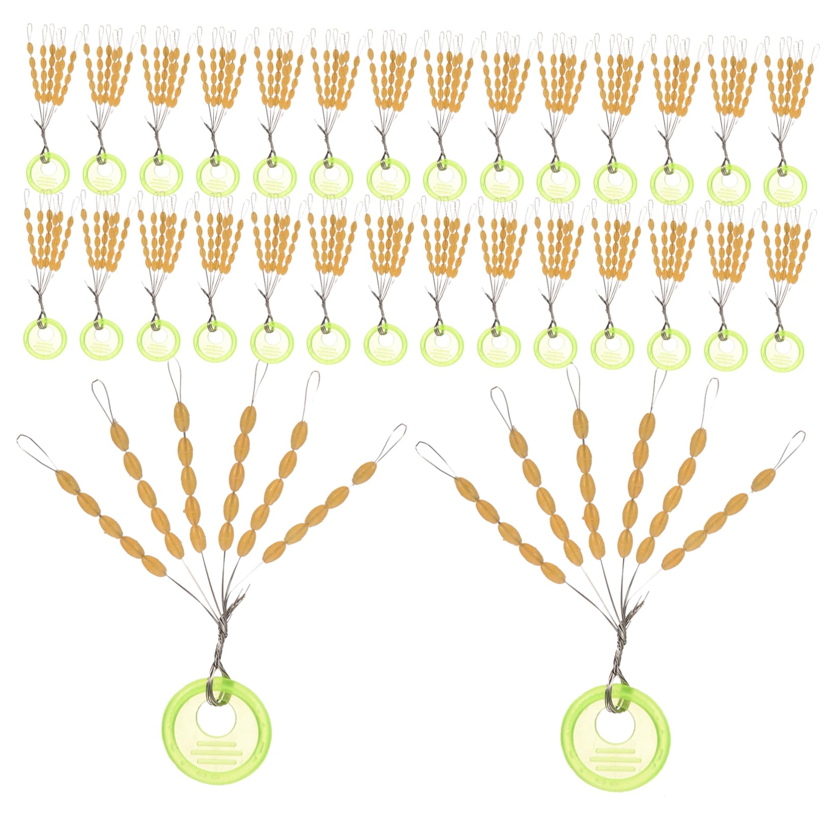TOYANDONA Accessoires Flottants Flotte Accessoires De Pêche en Mer S'arrête Pêche À La Mer Pêche Au Bouchon Perles D'arrêt De Pêche Plastique