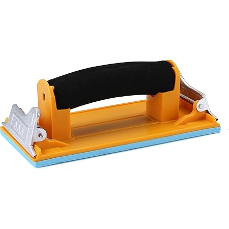 Aouker HS85180 Hand Sander with Sponge Handle, Perfect for 9 x 3.6 inch Sandpaper