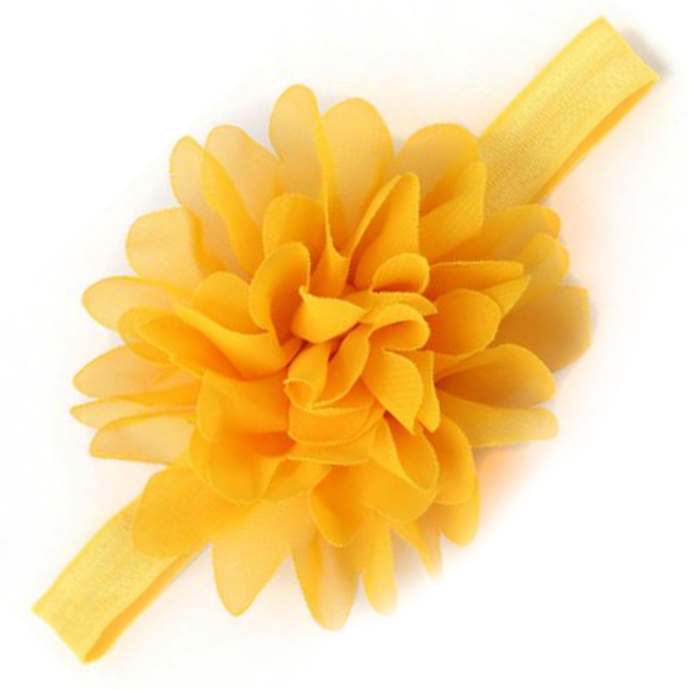 Babymoon Headbands Flowers Soft Synthetic Hairbands for Baby Girls, Infants and Toddlers, Pack of 3 - Multicolor 3