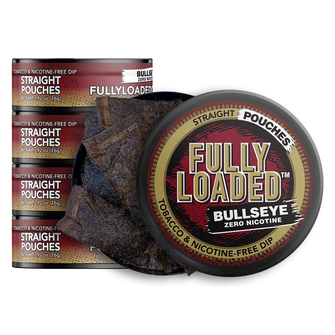 Fully Loaded Chew - 5 Pack - Tobacco and Nicotine Free Straight Flavored Pouches. Our Tobacco Free dip & Pouches are Made to Help Quit Dipping & Chewing. Food-Grade Ingredients Make Great Alternative