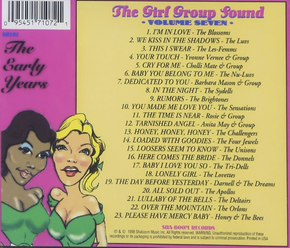 RHINO盤CD＊ガールグループ4枚組★Girl Group Sounds RHINO盤CD＊ガールグループ4枚組☆Girl Group Sounds RHINO盤CD