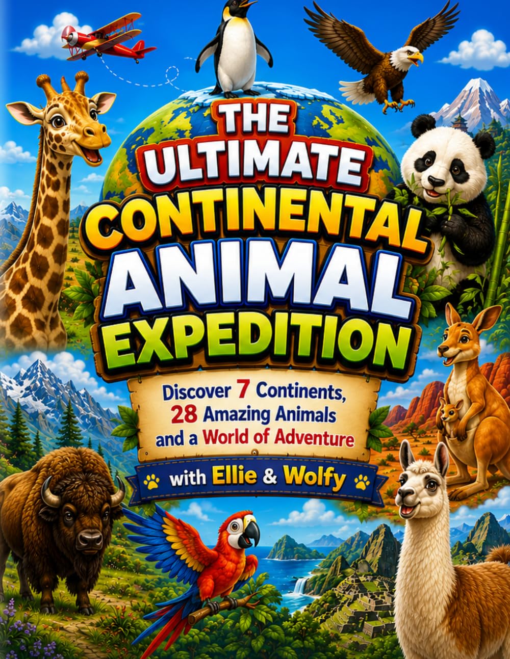 The Ultimate Continental Expedition: Discover 7 Continents, 28 Amazing Animals and a World of Adventure