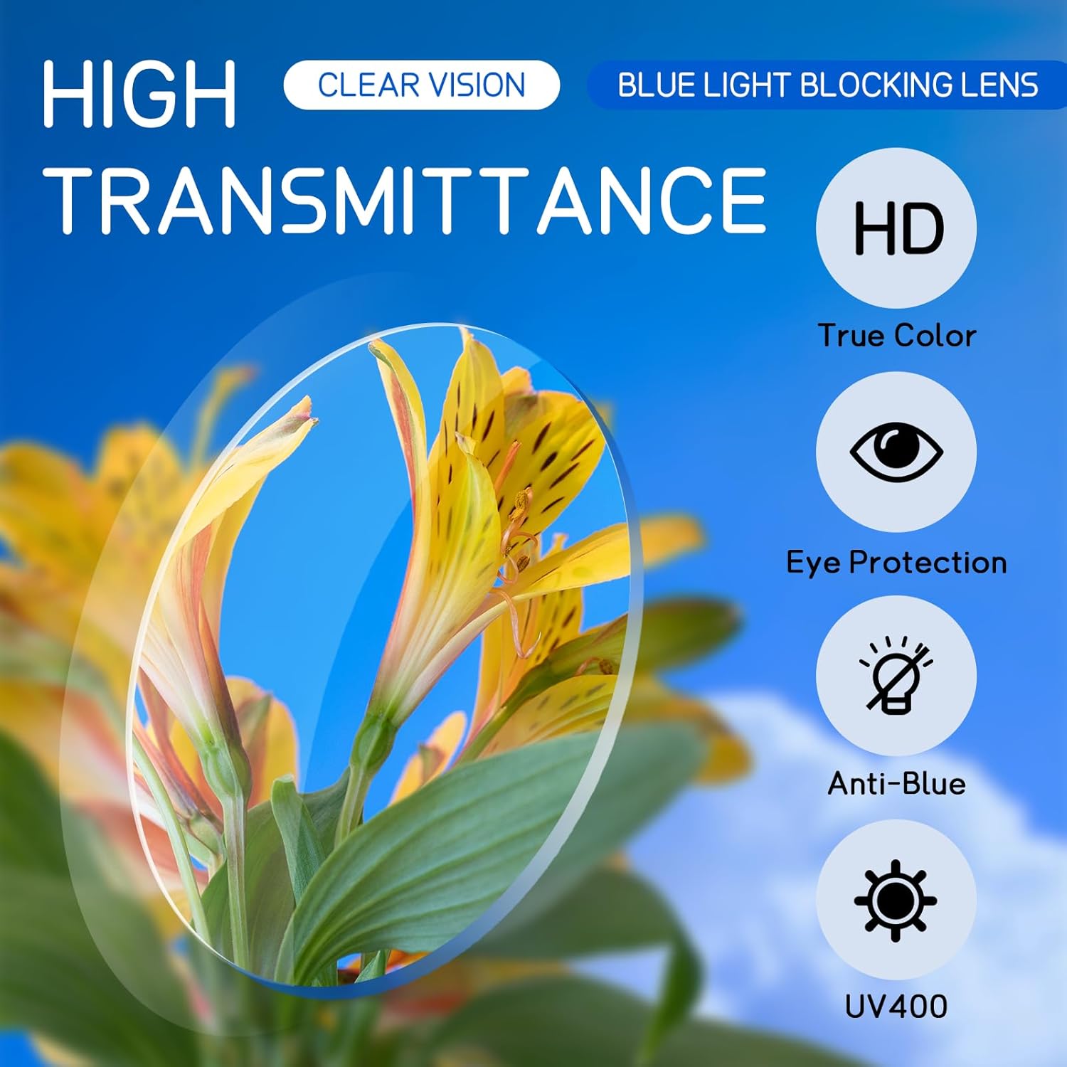 2 Pack Progressive Multifocus Reading Glasses Men Unbreakable TR90 Frame Temple Large Size Readers with Metal Inlays - Image 6