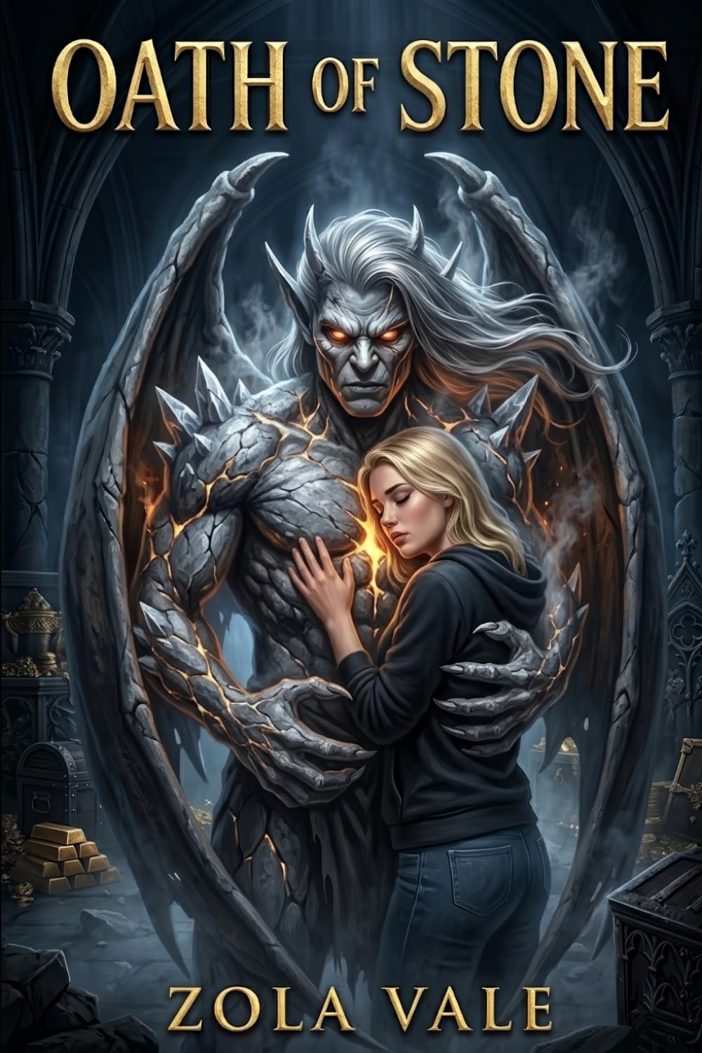 Oath of Stone: A Steamy Gargoyle Romance (The Stone Kings of Blackwood)