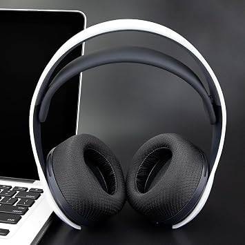 SOULWIT Mesh Ear Pads for Sony Pulse 3D PS5 - MF Black