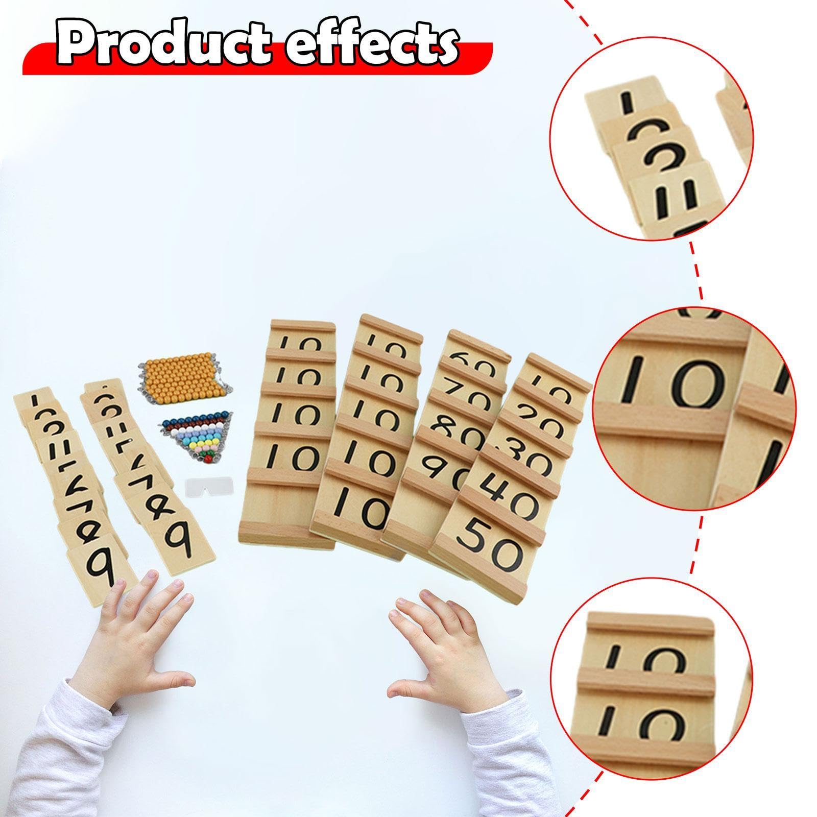 Fenteer Juguetes de Matemáticas para Niños Y Niñas de 3 a 8 años