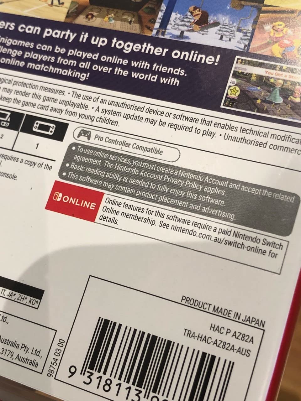 Game case is not sealed