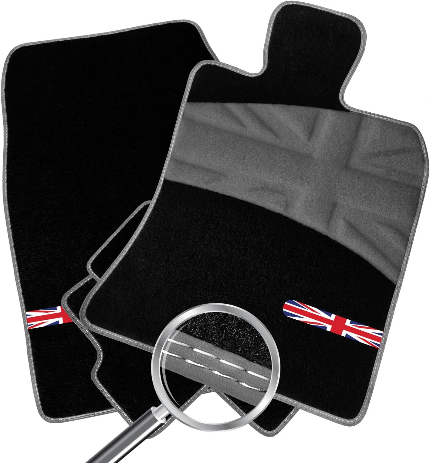 To Fit Mini Clubman R55 2007-2015 Tailored Car Mats Black (RCW