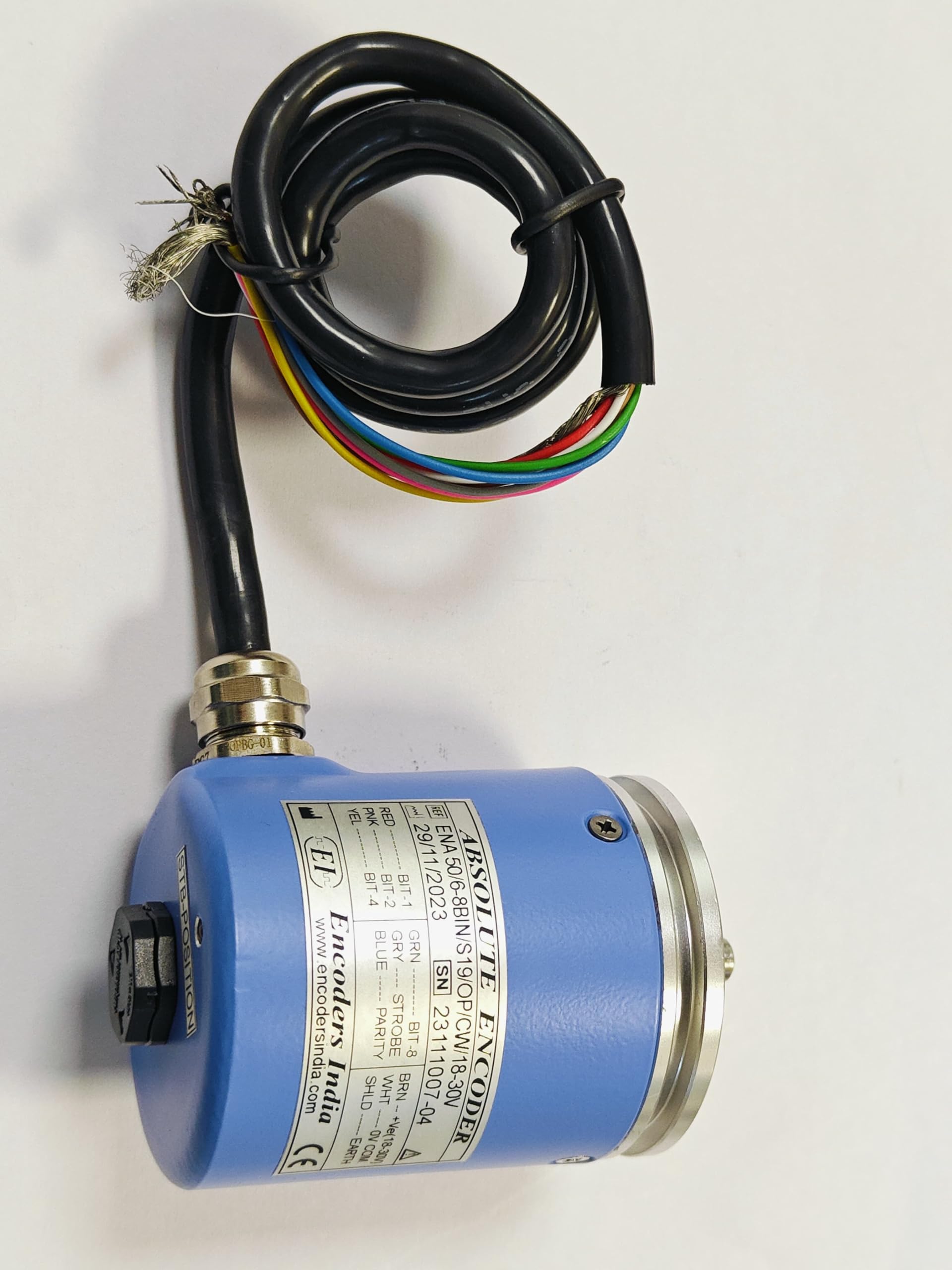 Encoders India Absolute Encoder Outer dia 50mm, Shaft dia