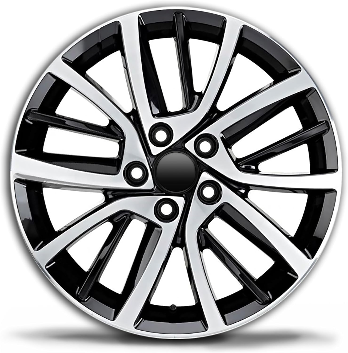 4 PCS Car Wheel Center Caps for Kia Sportage Hybrid 2026, ABS Rust-Proof Hub Caps, Snap-in Anti-Falling Deco Vehicle Rim Hub Caps, OD 60mm