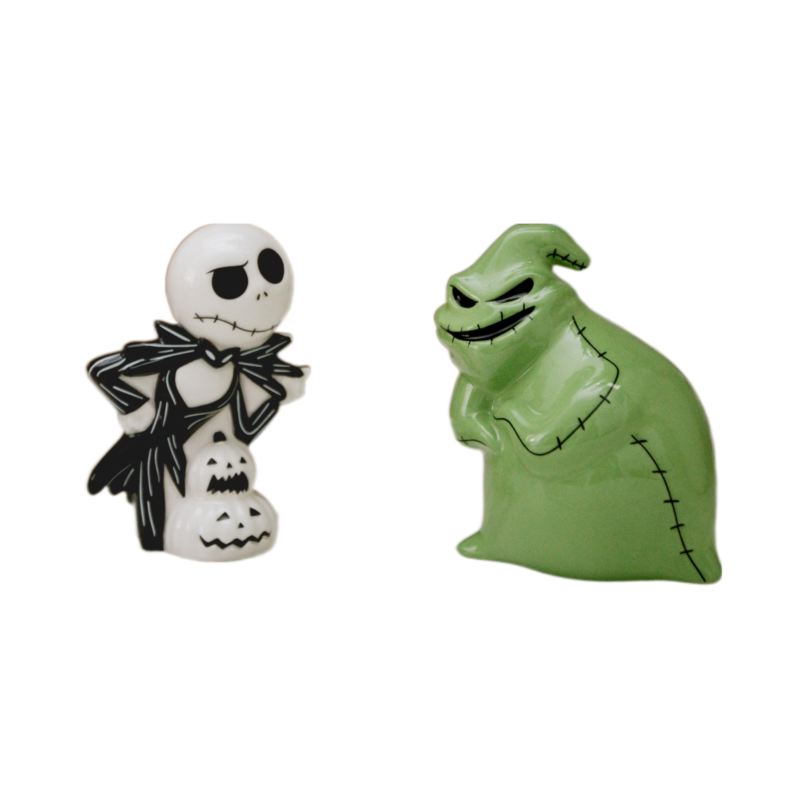 DisneyDecorations Nightmare Before Christmas Jack and Oogie Salt and Pepper Shaker | Kitchen Accessories | Official Disney Licensee