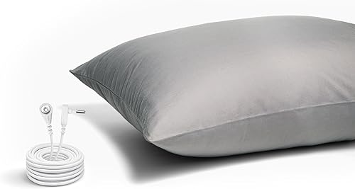 Miniatura 2 de GroundLuxe Funda de almohada orgánica a tierra en gris - King Size