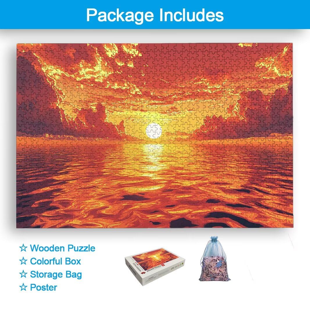 Puzzle 3000 Pièces Adultes, Puzzle 3000 Pieces Océan, Cadeau Femme -2204