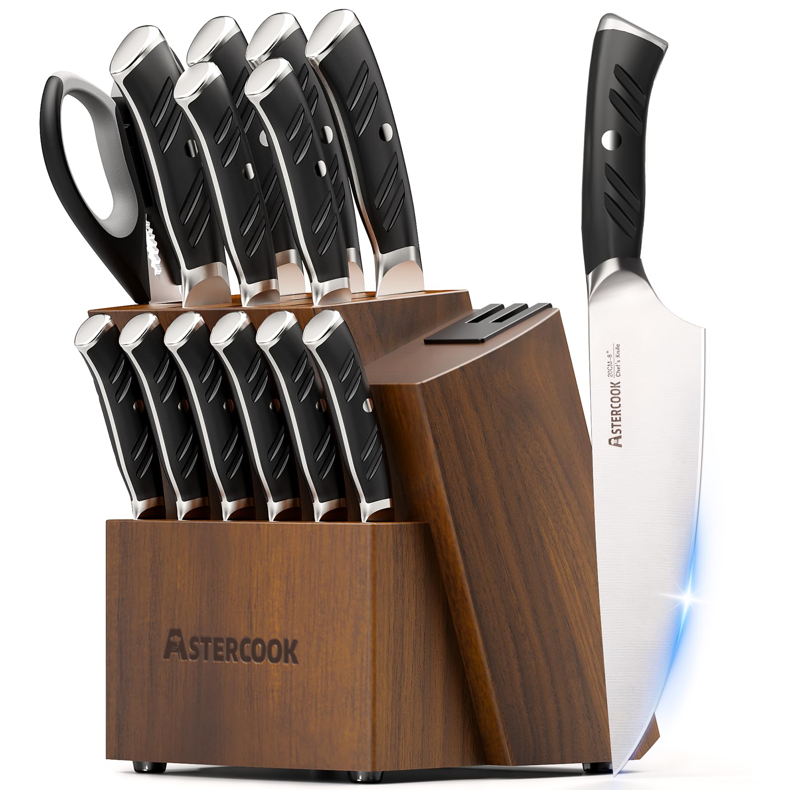 Astercook Knife Set 15 Pcs