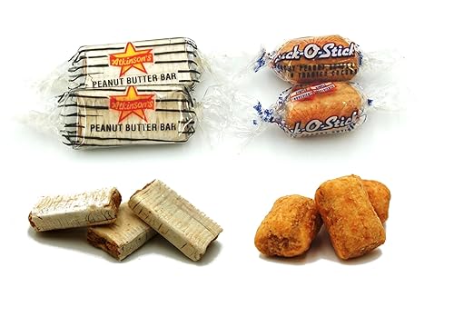 Miniatura 3 de Atkinsons - Bolsa combinada de 1.5 libras de pepitas de chick-O-Stick y barras de mantequilla de maní, 5050 de cada caramelo crujiente, a granel