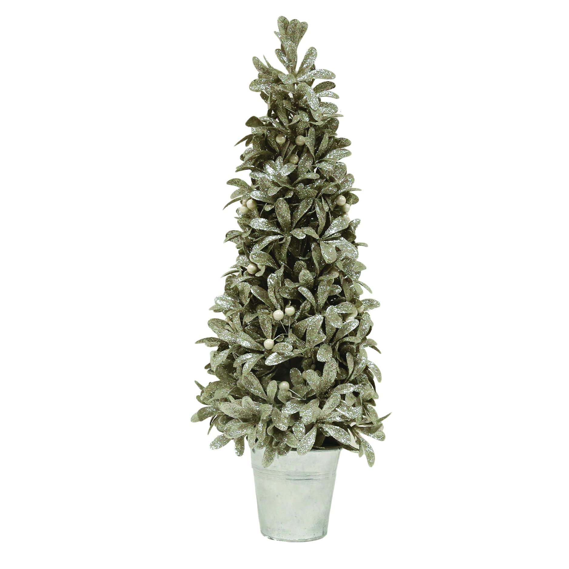 Composition florale Noël artificielle 54 cm pour votre table de fête