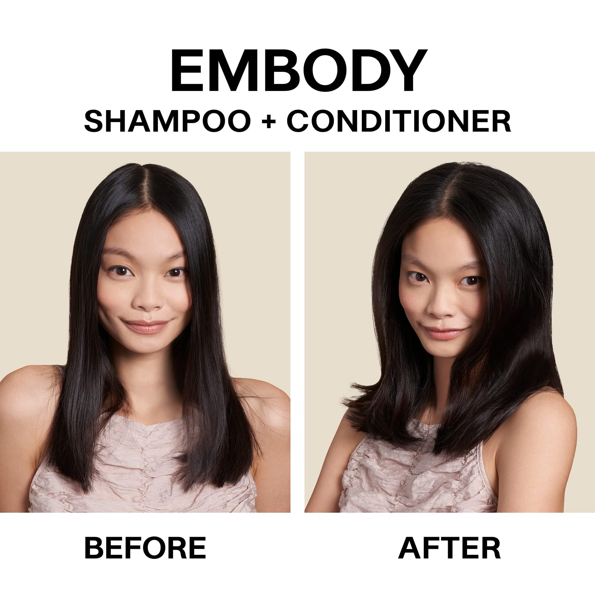 JVN Embody Volumizing Shampoo & Conditioner Set, 20 Fl Oz