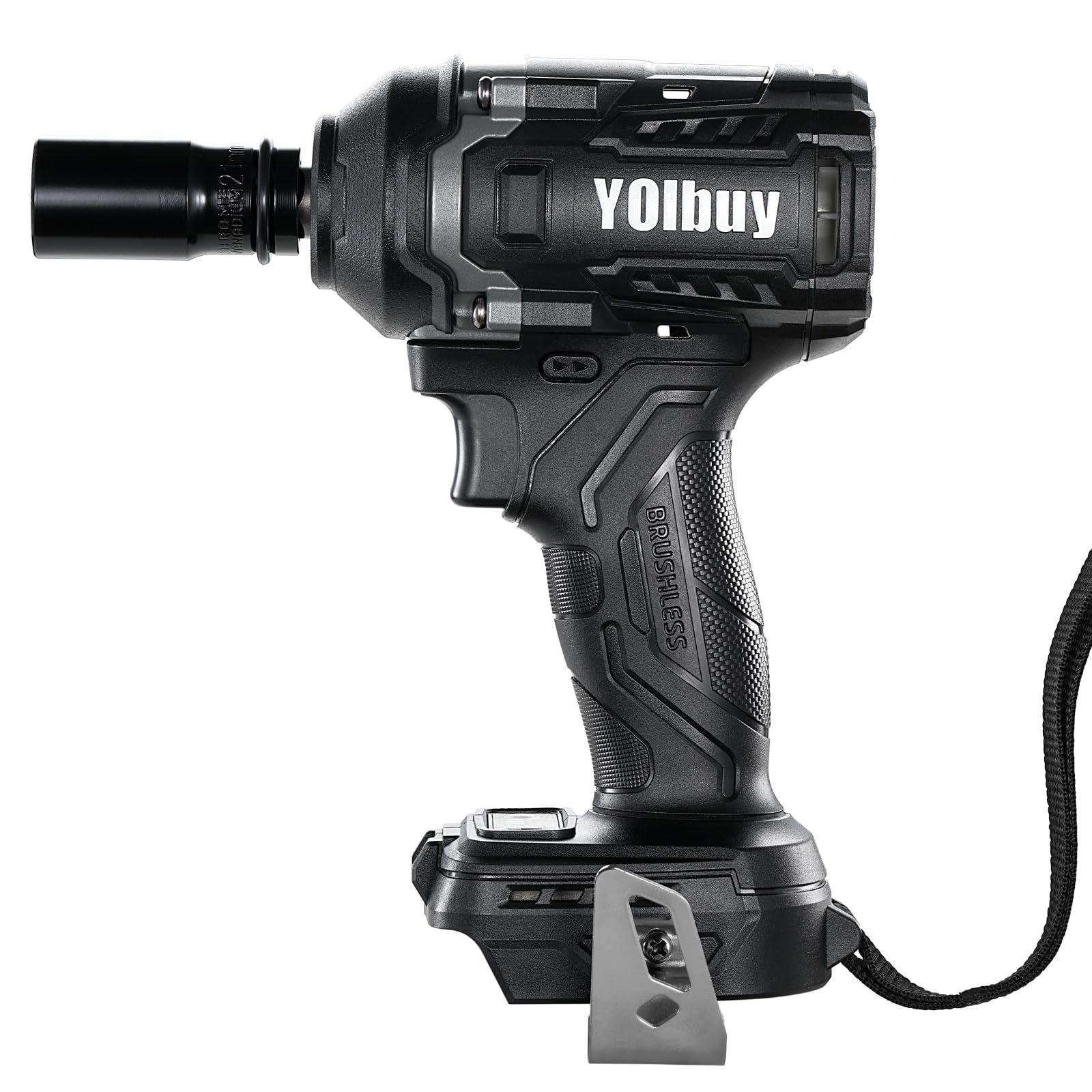 YOIbuy PRO インパクトレンチ 充電式 ブラシレスモータ搭載 Max締@ Amazon | YOIbuy PRO インパクトレンチ 充電式 ブラシレスモータ搭載