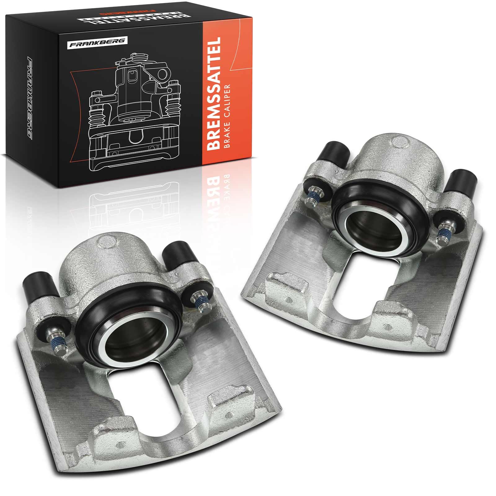 Frankberg 2x Bremssattel Bremszang Vorne Links Rechts Kompatibel mit Fiesta IV Fiesta Kasten Fiesta V Fiesta V Van Fusion KA Puma Street KA 2 Replace# 8603736