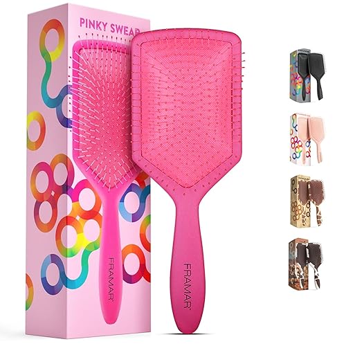 Framar Cepillo desenredante, cepillo de paleta Elegante cepillo desenredante, no más enredos Cepillos para el cabello para mujeres, hombres y