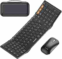 Tastiera Bluetooth Pieghevole XK01 - Layout Italiano, Portatile Per PC, Tablet, Smartphone - Foto 5