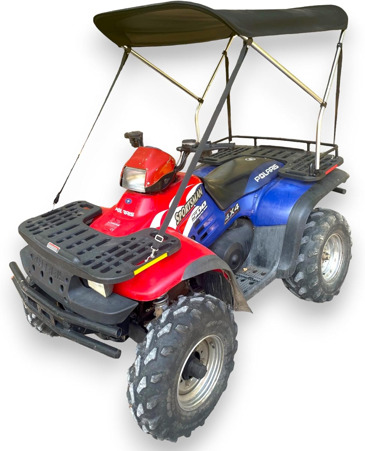 New Black ATV/Four Wheeler/Quad Sun Shade/Canopy/Umbrella for Maximum Sun Protection by Cypress Rowe Outfitters