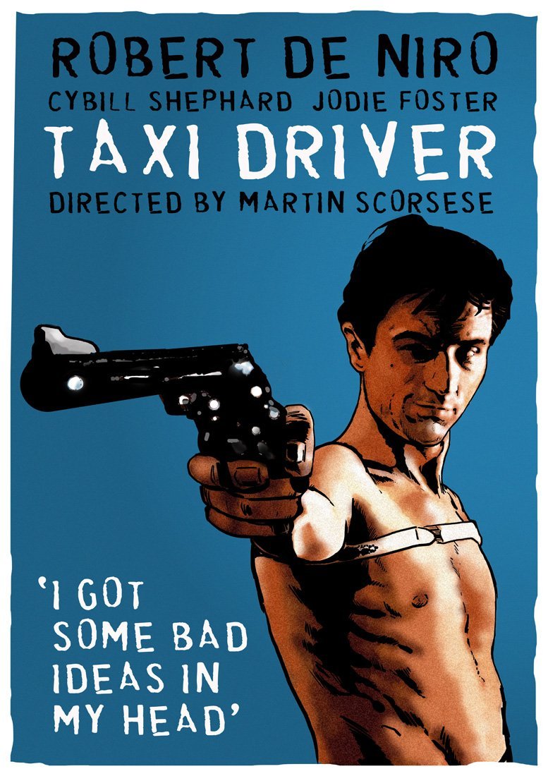 Tallenge - Hollywood Movie - Taxi Driver - Robert De Niro - Small Poster
