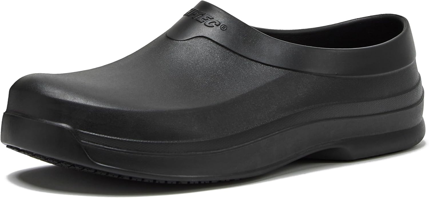 HI-TEC Blaze SR Non Slip Mens Clogs, Shoes for Men Food Service or Hospital Work Slip Resistant Footwear