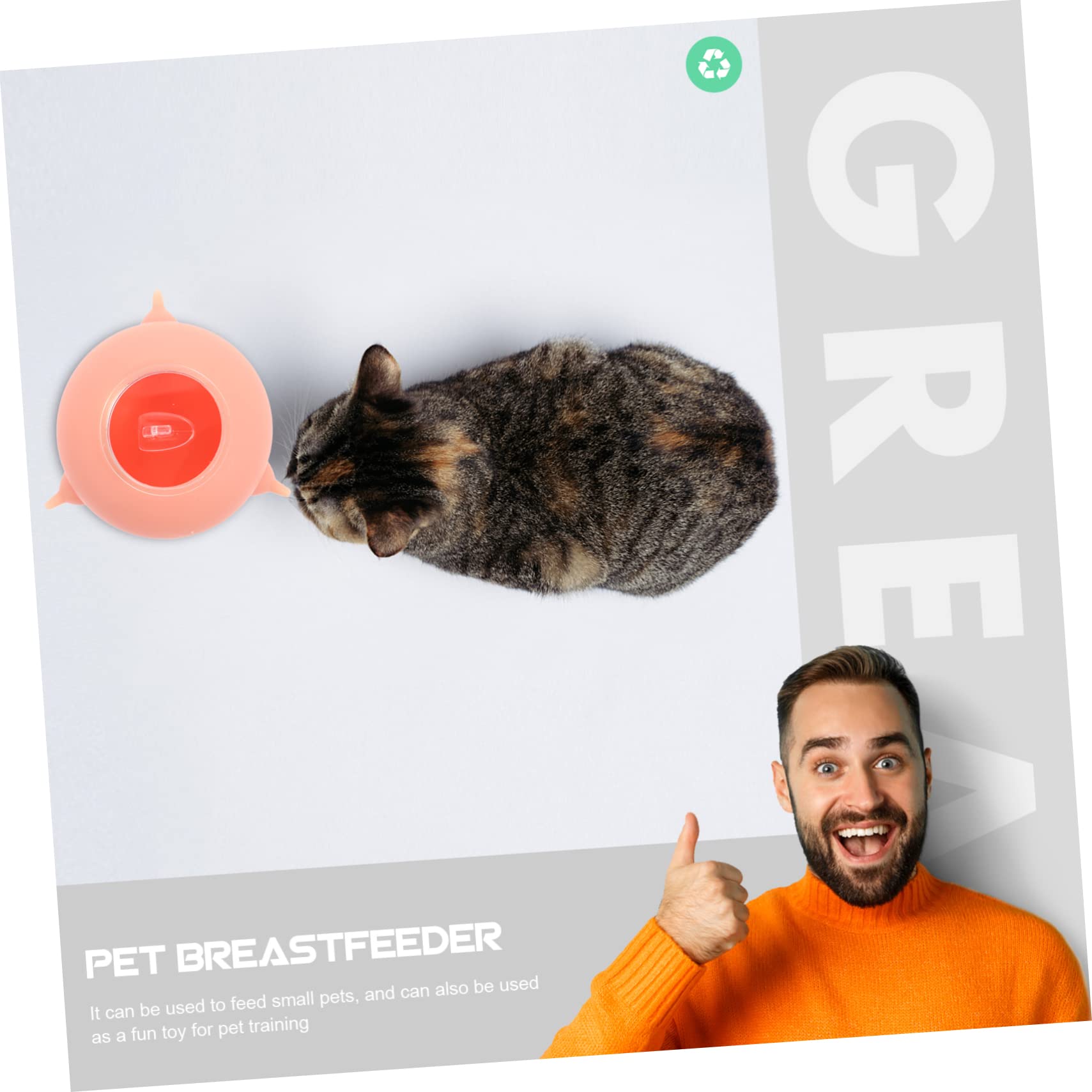 Toddmomy Alimentador De Leche Multiusos para Cachorros y Recién Nacidos Comedero Tetinas Recipiente De Herramienta De Alimentación para Mascotas Pequeñas Accesorio De Duradera