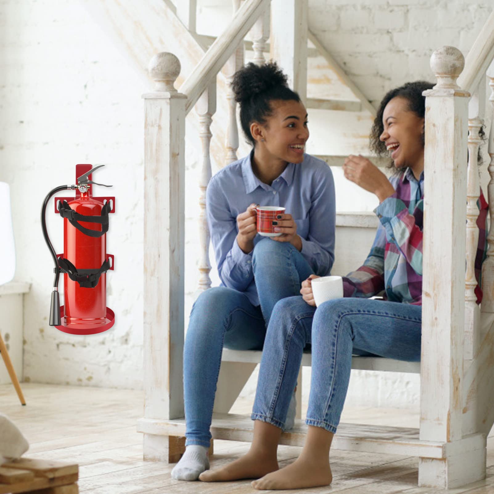 Staffa Porta Estintore Da Parete Per Estintori 2-4 Kg - Supporto In Ferro - Foto 8