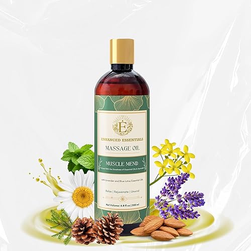 Muscle Mend| Muscle Recovery Massage Oil with Arnica, Ashwagandha &