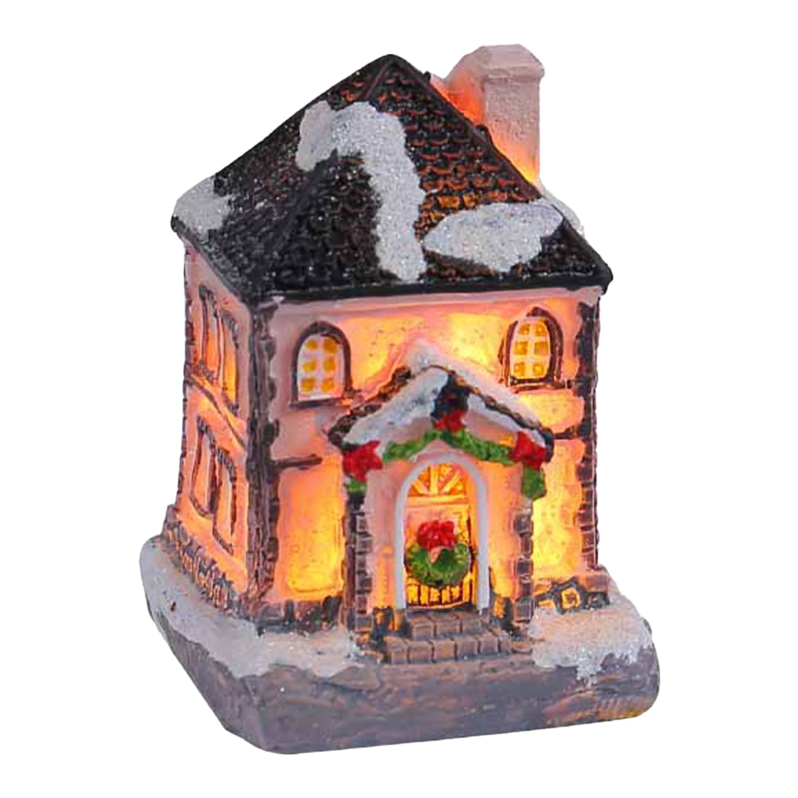 Amazon.co.jp: クリスマスハウス クリスマス置物ハウス ミニハウス