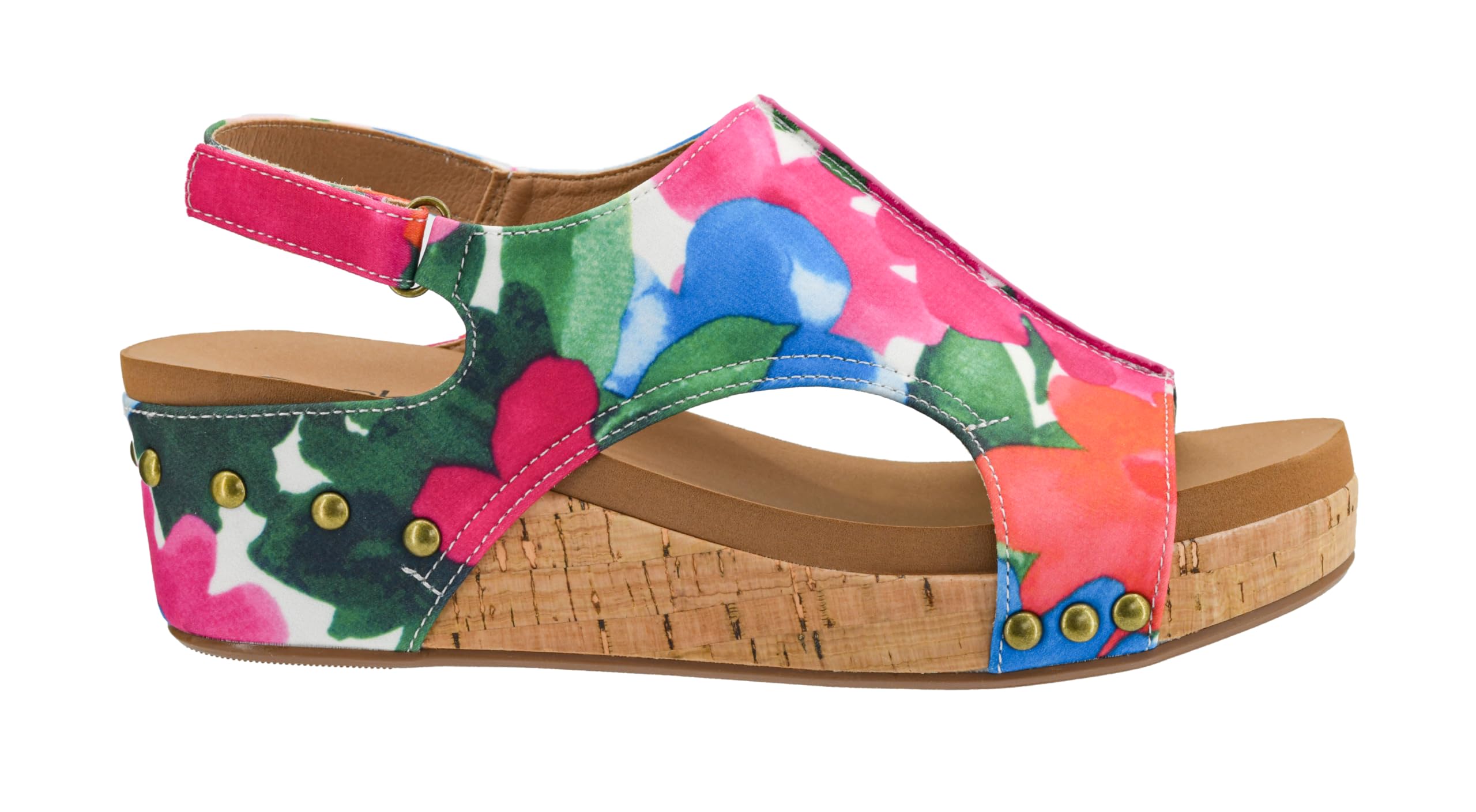 Corkys Footwear Volta Wedge - Chic Elegance Meets All-Year Comfort with a 2-Inch Cork Heel and Marshmallow Insole for Stylish Everyday Wear and