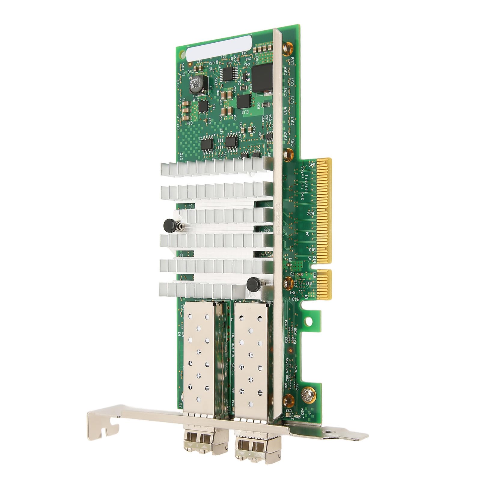 Ejoyous Carte Réseau Serveur 10GB Dual Port SFP PCIe X8, 82599ES