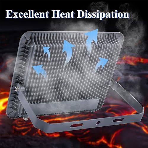 Miniatura 5 de Luz de inundación LED de 50 W, reflectores para exteriores, luz diurna blanca de 6000 K, luces de seguridad IP65, impermeable, luz de trabajo, luz