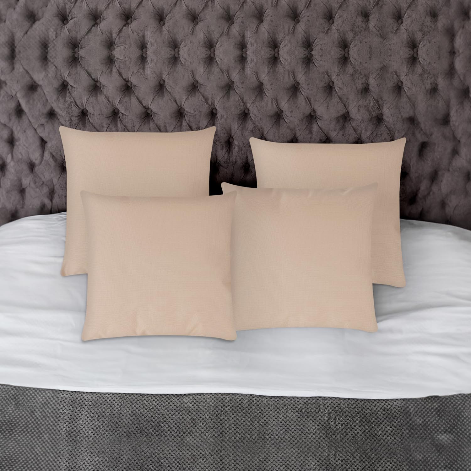 Pillow Perfect Cojines De Asiento De Esquina Cuadrados Para Exteriores/interiores, 20 X 20 Pulgadas, Color Azul Tortola Medianoche, 2 Unidades