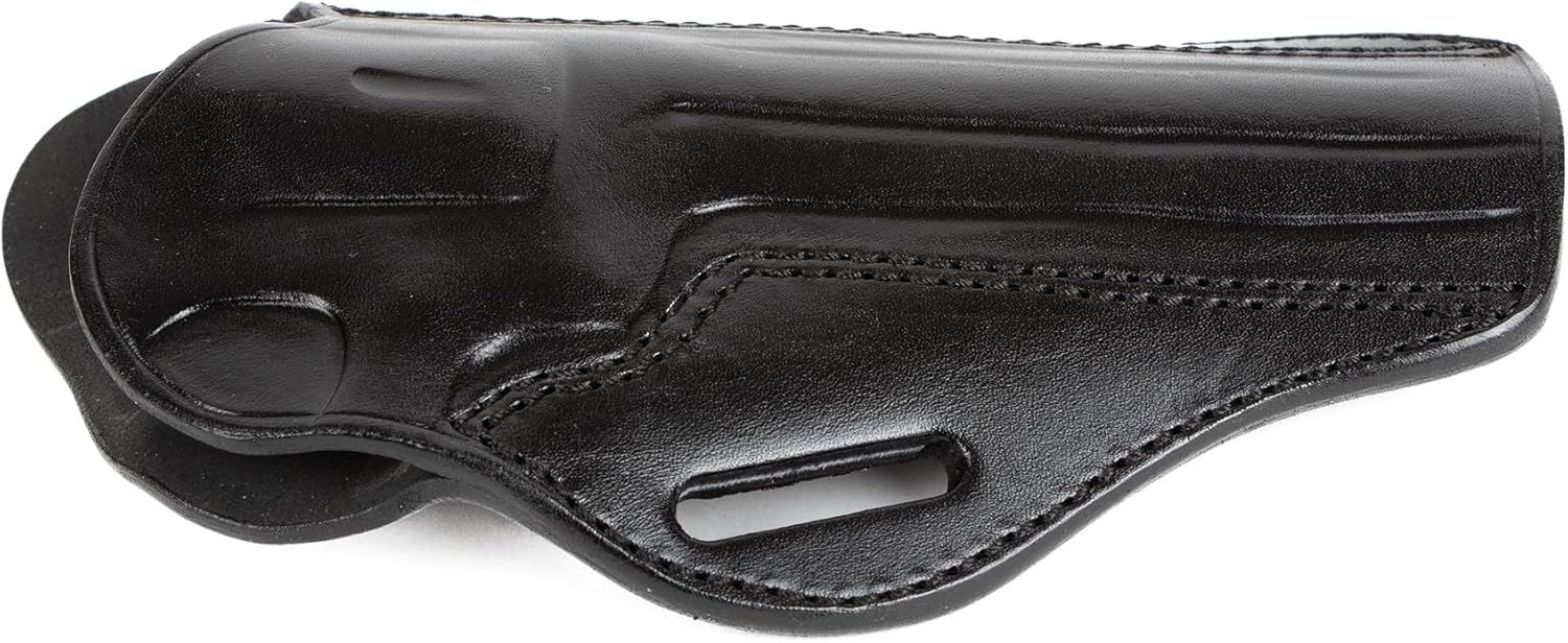 for Colt Python 6 inch Revolver Fast Draw Owb Leather Gun Holsters