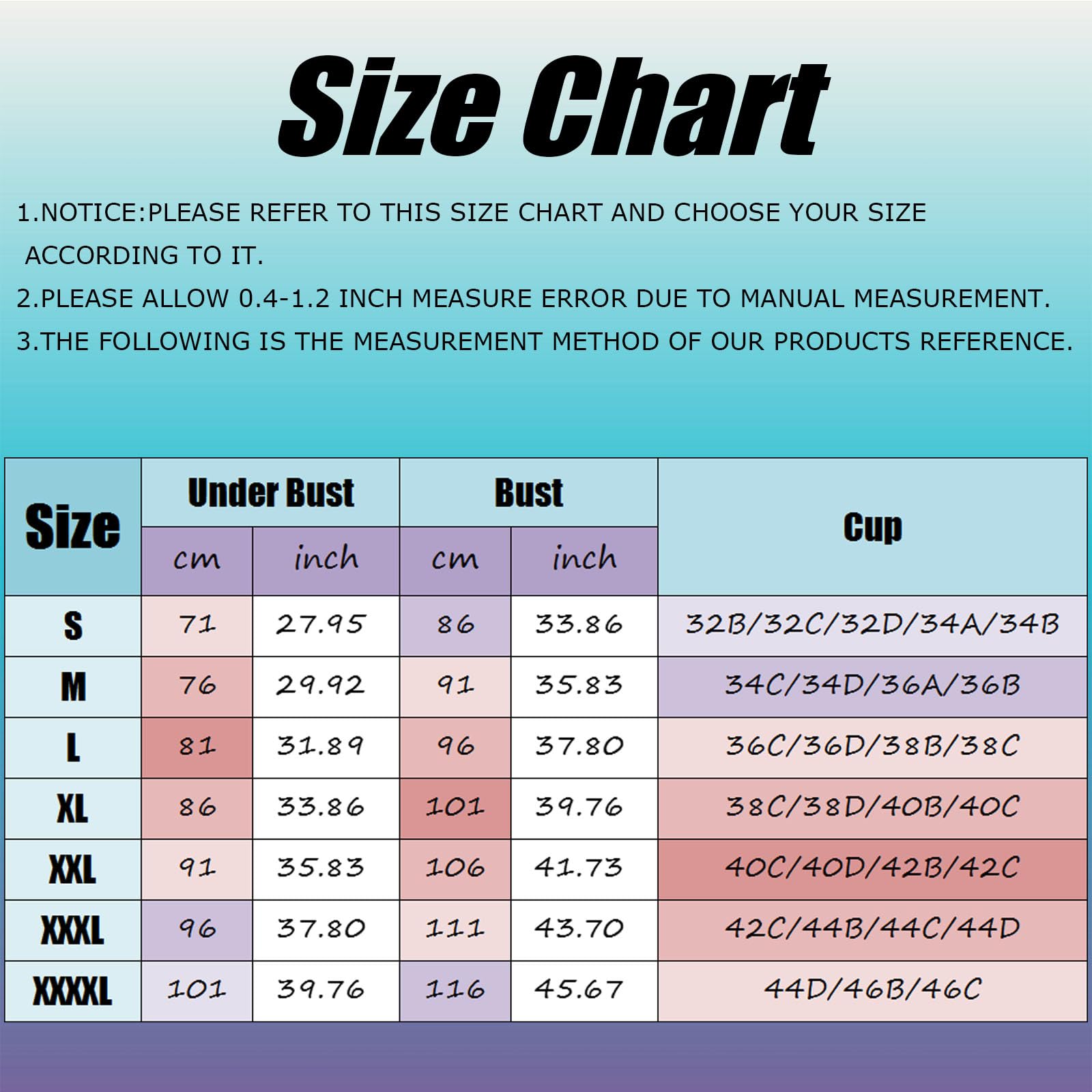 Sileor Large Size Sexy Women's Push Up Support Bra without Underwire Solid Colour Nesting Breathable Underwear Everyday - 4