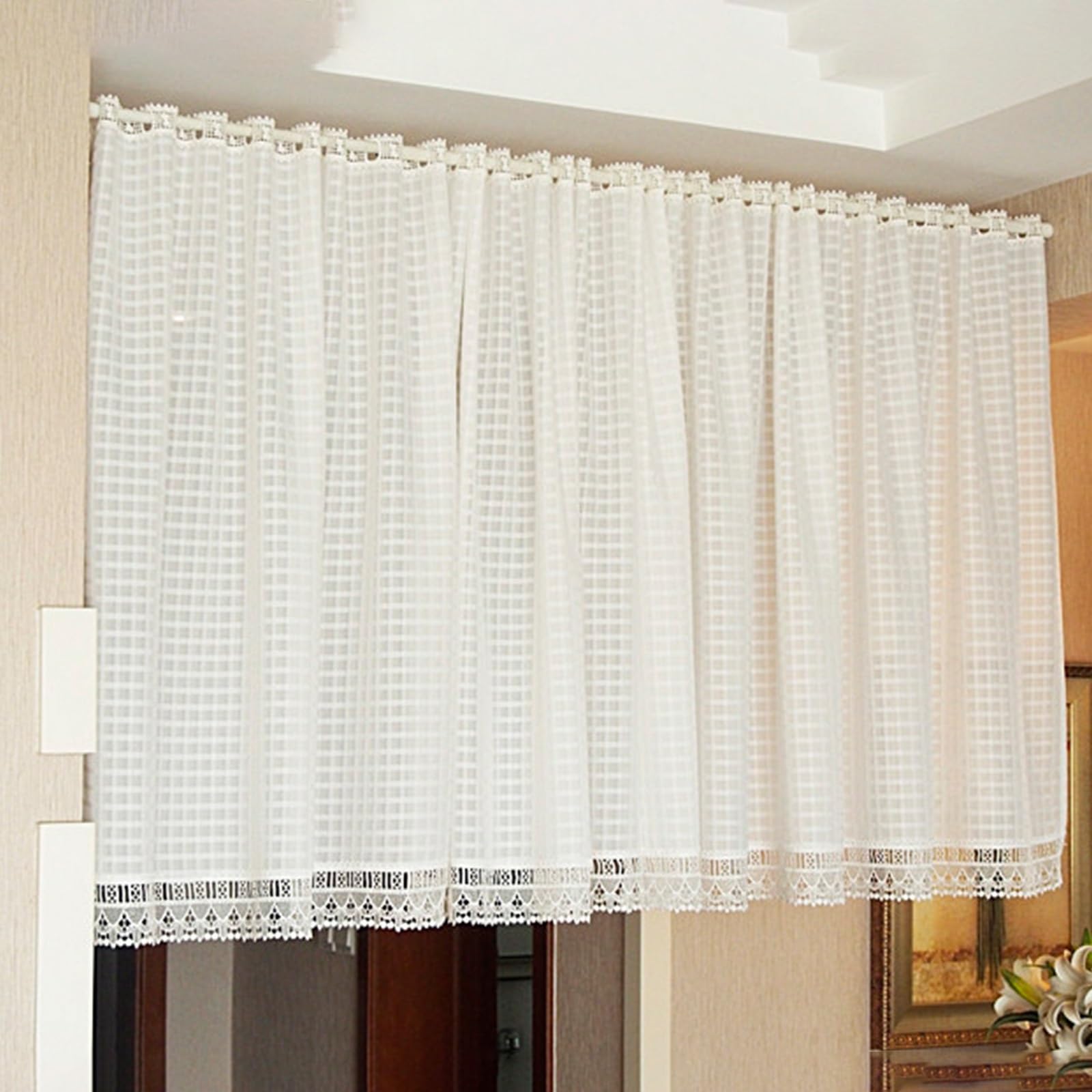 Housse anti-poussière pour étagères et placards de rangement de maison